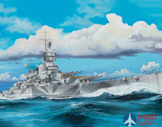 05320  Trumpeter  флот  Italian Navy Battleship RN Vittorio Veneto 1940  (1:350)