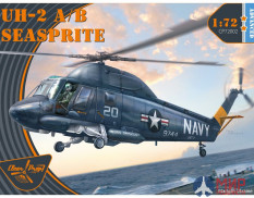 CP72002 Clear Prop Models Вертолет UH-2A/B Seasprite. Advanced kit.