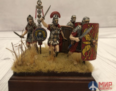 029 Окрашенная фигура Римская легкая пехота 54мм