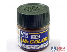 C309 Gunze Sangyo (Mr. Color) Краска уретановый акрил Mr. Color 10мл GREEN FS34079