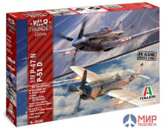 35102 Italeri самолёт WAR THUNDER - P-47 N & P-51 D (1:72)