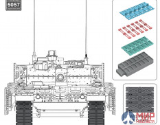 RM-5057 Rye Field Models 1/35 Workable track links for LEOPARD 2A5/A6/A7