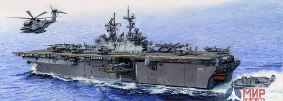 05615 Trumpeter корабль USS Iwo Jima LHD-7  1/350