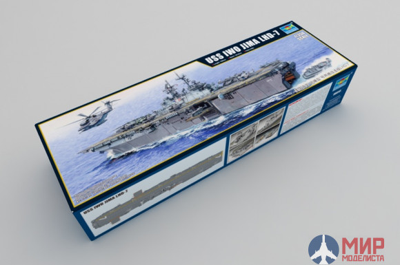 05615 Trumpeter корабль USS Iwo Jima LHD-7  1/350