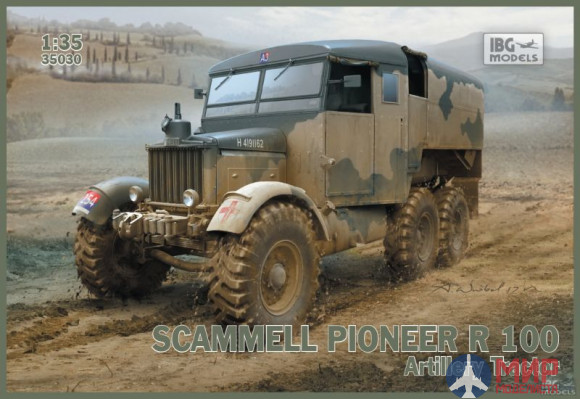 IBG35030 IBG Scammell Pioneer R 100 Artillery Tractor