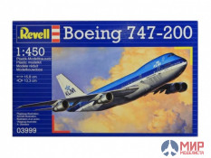 03999 REVELL САМОЛЕТ BOEING 747 (1:450)