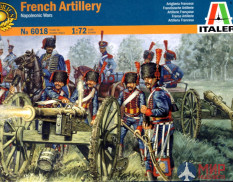 6018 Italeri 1/72 Французские артеллеристы FRENCH LINE/GUARD ARTILLERY