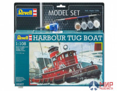 65207 REVELL ПОРТОВЫЙ БУКСИР HARBOUR TUG BOAT (1:108)