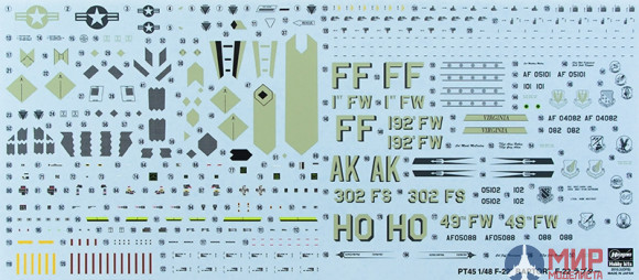 07245 Hasegawa 1/48 Самолет F-22 Raptor