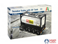 3929 Italeri Прицеп TecnoKar 20 Tank Trailer 1/24