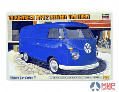 21209 Hasegawa 1/24 Автомобиль VW DELIVERY VAN 1967