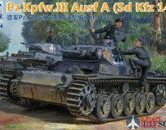 CB35134 Bronco Models 1/35 Танк Panzerkampfwagen III Ausf. A (Sd Kfz 141)