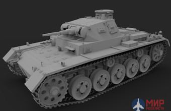 CB35134 Bronco Models 1/35 Танк Panzerkampfwagen III Ausf. A (Sd Kfz 141)