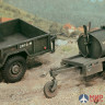 0229 Italeri автомобиль  250 GAL.S TANK TRAILER - M101 CARGO TRAILER (1:35)