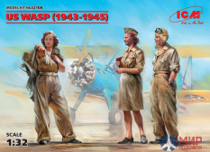 32108 ICM Фигуры, Летчицы на службе ВВС США (1943-1945 г.) (3 фигуры)