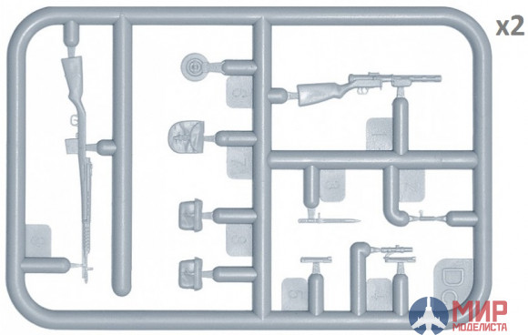 35268 MiniArt 1/35 Soviet Infantry Automatic Weapons & Equipment