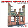 35537 MiniArt наборы для диорам  GERMAN PHARMACY RUIN  (1:35)