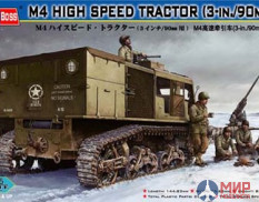 82407 Hobby Boss 1/35 Трактор M4 High Speed Tractor (3-in./90 mm)