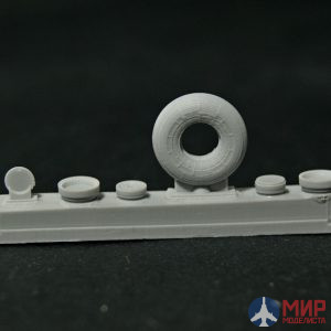 NS48109-a North Star Models 1/48 Wheels set for An-2 soviet plane - No Mask series