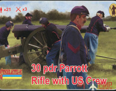 STR182 Strelets*R 1/72 30 pdr Parrott Rifle with US Crew