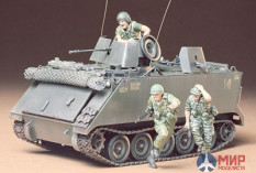 35135 Tamiya 1/35 Американский БМП-амфибия М113 ACAV с внутр.интерьером, 3 фиг(вар. Вьетнам и совр)