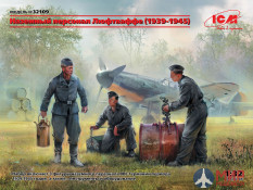 32109 ICM Фигуры, Наземный персонал Люфтваффе (1939-1945) (3 фигуры)