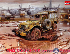 ROD809 Roden 1/35 Американский армейский автомобиль M-42 US 3/4 ton 4x4