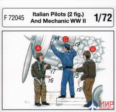 F72045 CMK 2 Italian Pilots and 1 Mechanic (3 фигуры) 1/72