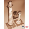 163 Бумажное моделирование Маяки "Cape Hatteras" и  "Point Arena" 1/150