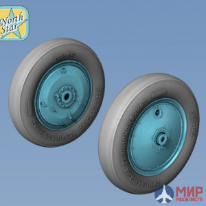 NS48111-a North Star Models 1/48 Wheels set for Soviet Polikarpov I-16 No mask