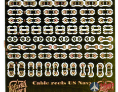 NSA700029 North Star Models 1/700 Фототравление Cable reels US Navy