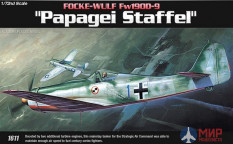 12439 Academy 1/72 Самолет Focke-Wulf FW-190D-9 "Papagel Staffel"