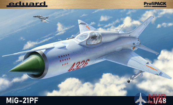 8236 Eduard 1/48 MiG-21PF ProfiPACK (с дополнениями)