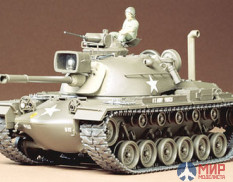 35120 Tamiya 1/35 Американский тяжелый танк M48A3 Patton, 1 фигура