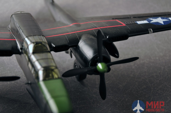 81732 Hobby Boss самолёт  P-61C Black Widow  (1:48)