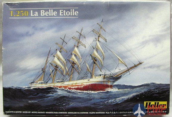 80611  Heller корабль La Belle Etoile  1/250