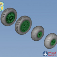 NS48112-a North Star Models 1/48 Wheels set for Ka-27 / Ka-32 Soviet / Russian helicopter No mask