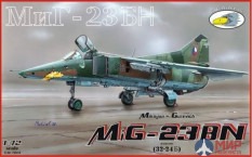 72018 R.V. Aircraft 1/72 MiG-23BN + Дополнения (Смоляной кокпит, смоляное сопло)