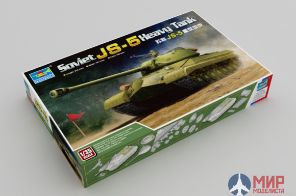 09566  Trumpeter танк Soviet JS-5 Heavy Tank  (1:35)