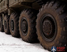 ММ35004 Мажор Моделс Колеса с покрышкой ВИ-178 Тополь-М (Trumpeter). Без просадки