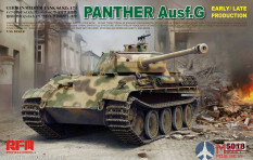 RM-5018 Rye Field Models 1/35 Panther Ausf.G Early / Late Production