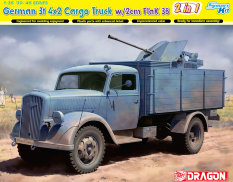 6828 Dragon автомобиль German 3t 4×2 Truck W/2cm Flak 38 1/35