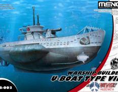 WB-003 Meng Model Warship Builder - U-Boat Type VII