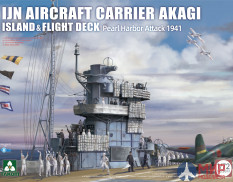 5023 TAKOM 1/72 IJN Aircraft Carrier Akagi island and flight deck