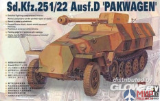 AF35083 AFV Club 1/35 Бронетранспортер SdKfz 251/22 Ausf D Pakwagen