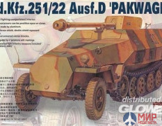 AF35083 AFV Club 1/35 Бронетранспортер SdKfz 251/22 Ausf D Pakwagen