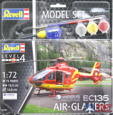 64986 Revell EC 135 Air-Glaciers Model Set