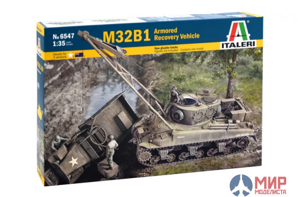 6547 Italeri Танк M32b1 Armored Recovery Vehicle 1/35