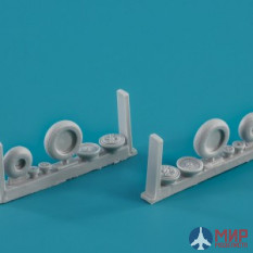 NS48112-b North Star Models 1/48 Wheels set for Ka-27 / Ka-32 Soviet / Russian helicopter Light