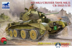 CB35025 Bronco Models 1/35 Танк A13 Cruiser Tank Mk. III